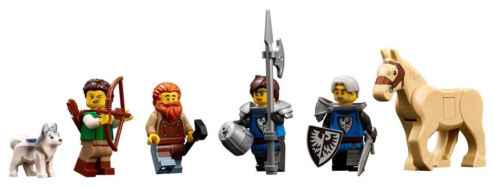 LEGO Ideas 21325 Средновековна ковачница (Medieval Blacksmith) – НОВО