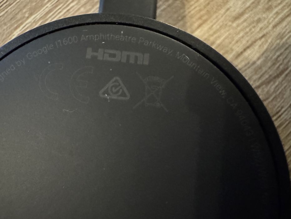 Google Chromecast Ultra, 4k, Negru