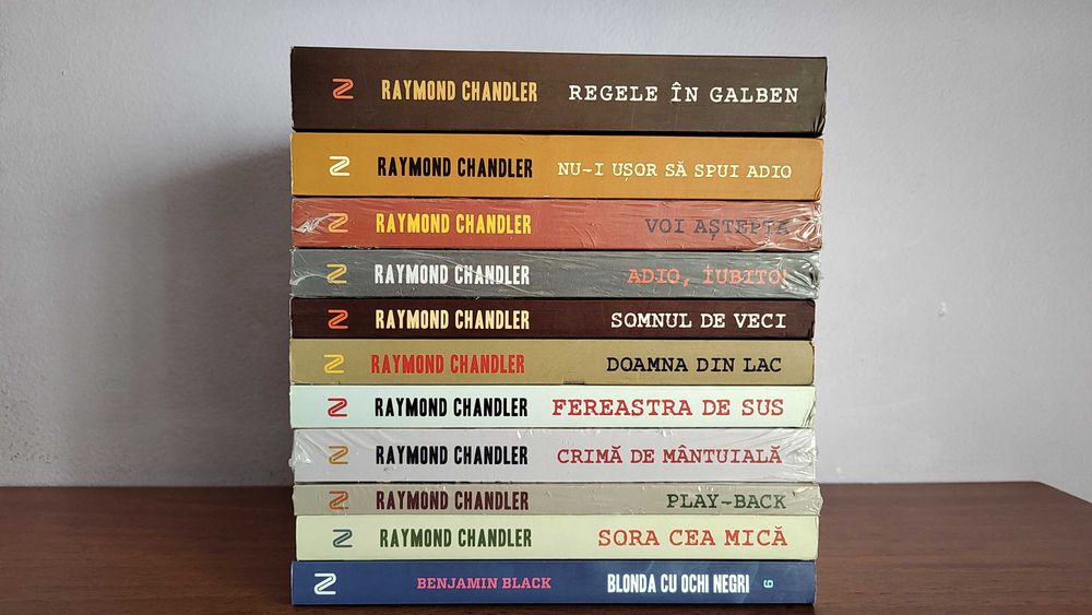 Raymond Chandler–11 romane politiste (opera completa, editia brosata)+bonus - v.foto