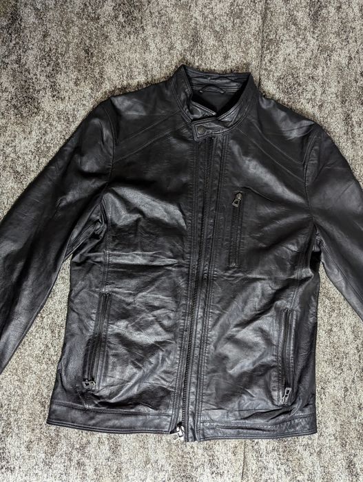 Кожаная куртка из овчины