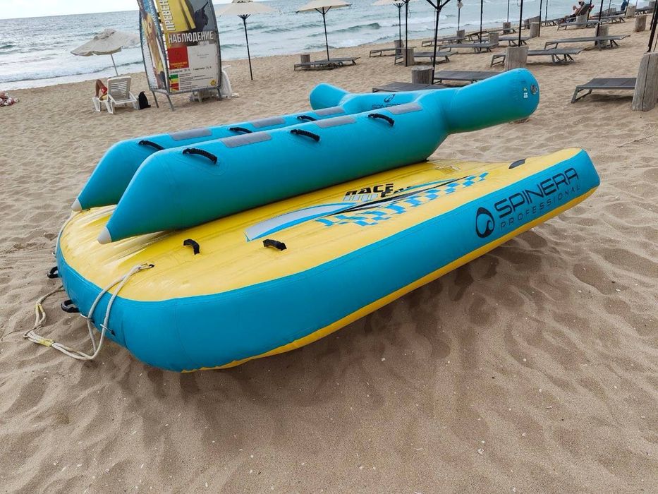 Водни атракциони. Ринг , банан за дърпане и други.