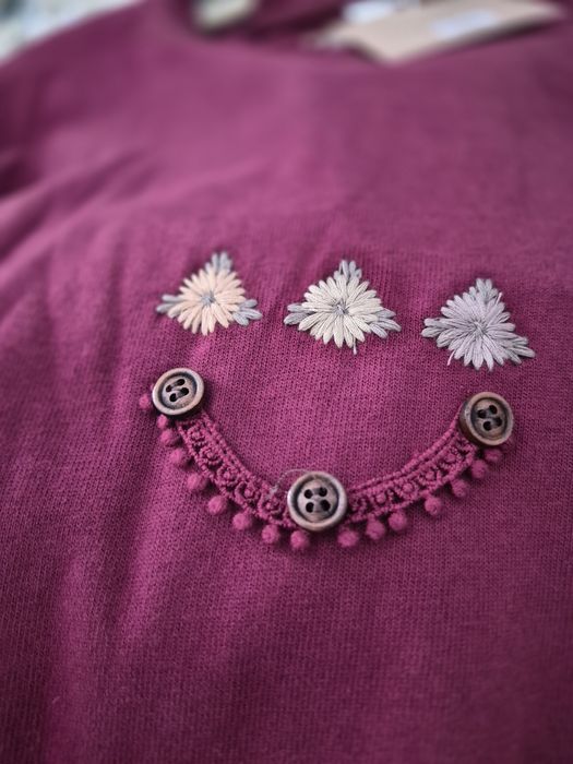 Платье, хлопок, бордо