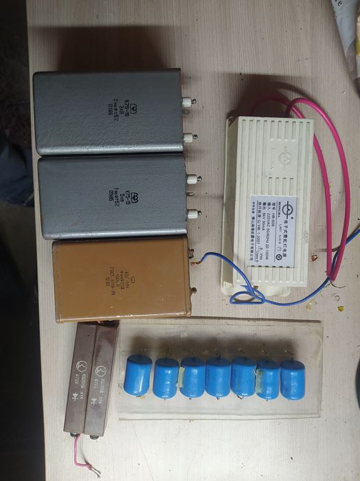 Тесла Высоковольтный конденсатор hv