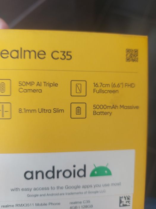 Realme c35, 4/128