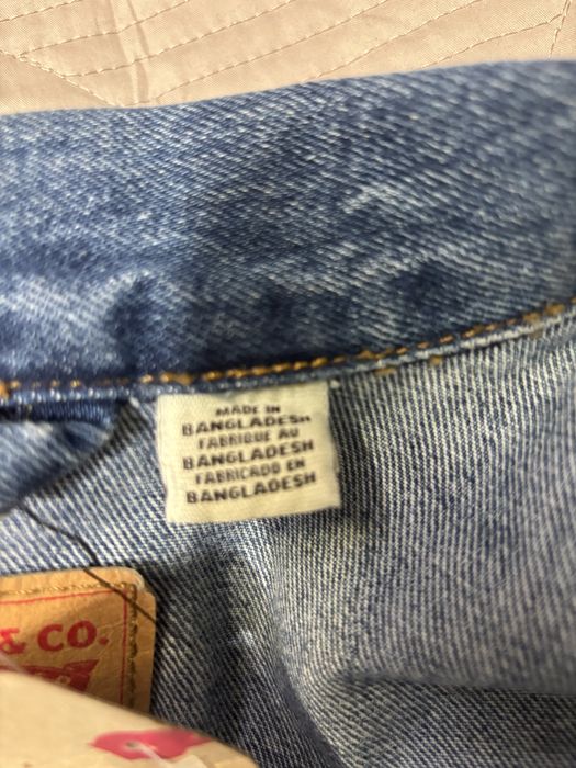 Джинсовая куртка Levi strauss