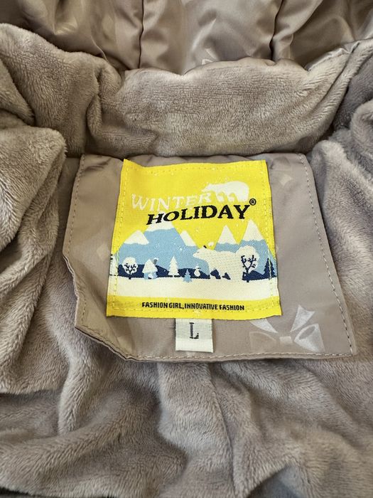 Зимний детский комбинезон