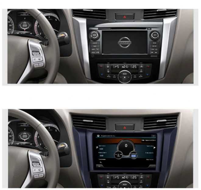 9-инчова мултимедия за Nissan Navara D23 (2016–2019) Terra (2018–2022)