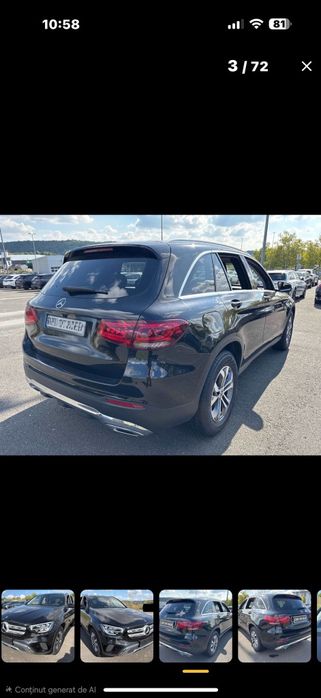 Mercedes-Benz GLC 300 d 4MATIC 2.0 245cp Anul 2022 Km 170.000