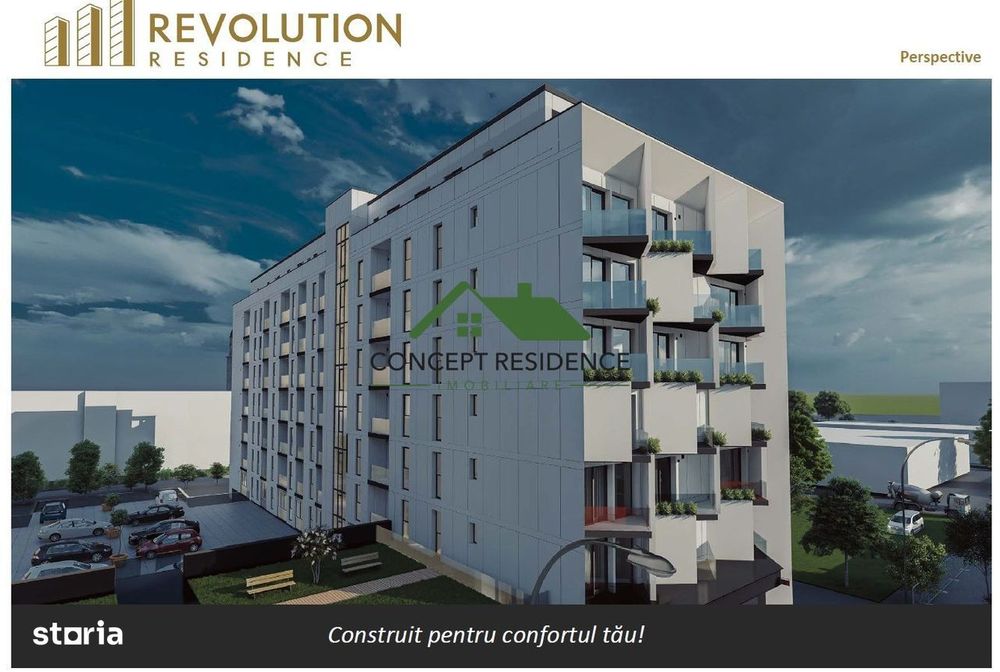 Apartament 1 cameră | 41 mp | Revolution Plaza Tower III