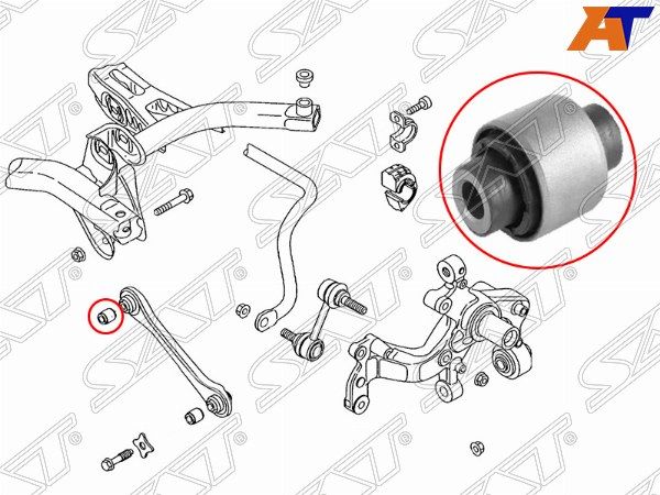 Сайлентблок Audi A3