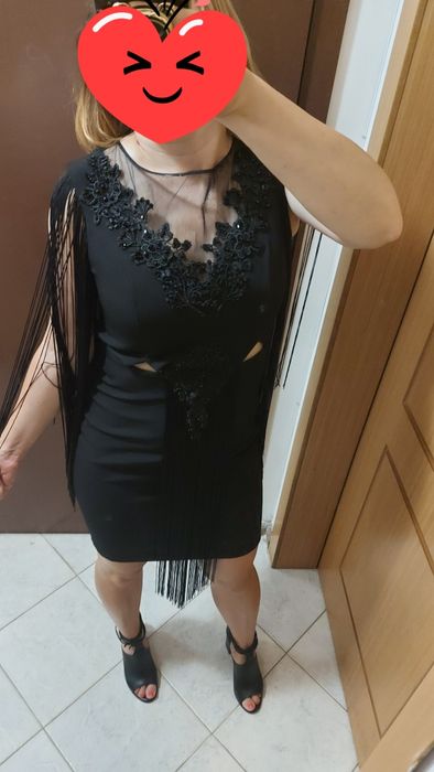 Празнична рокля s-m размер