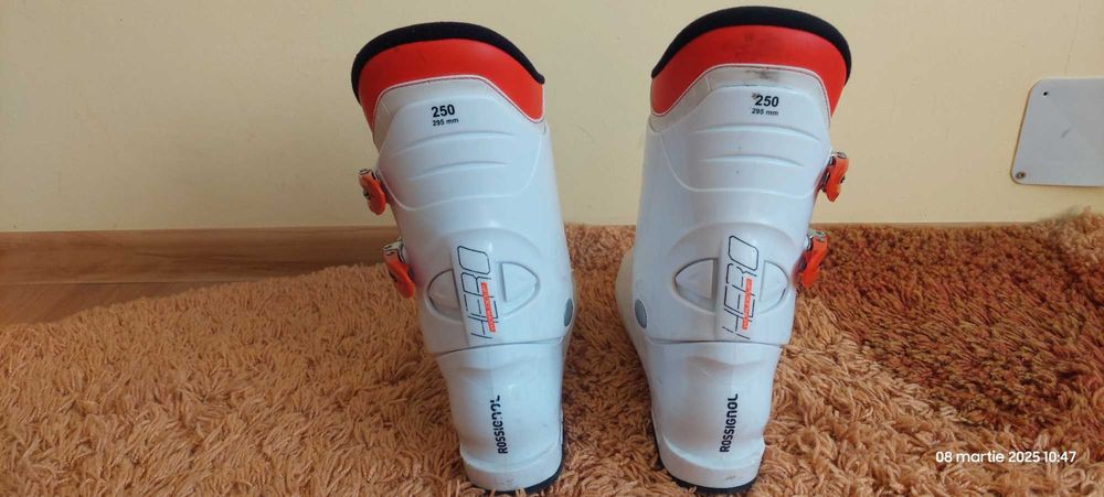 Clapari copii Rossignol Hero J4, marimea: mondopoint  25 cm (Eu 39)