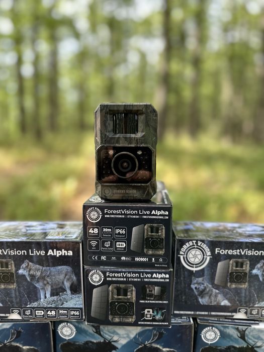 Camera vanatoare Forestvision Alpha 48mp Wifi si stocare pe card