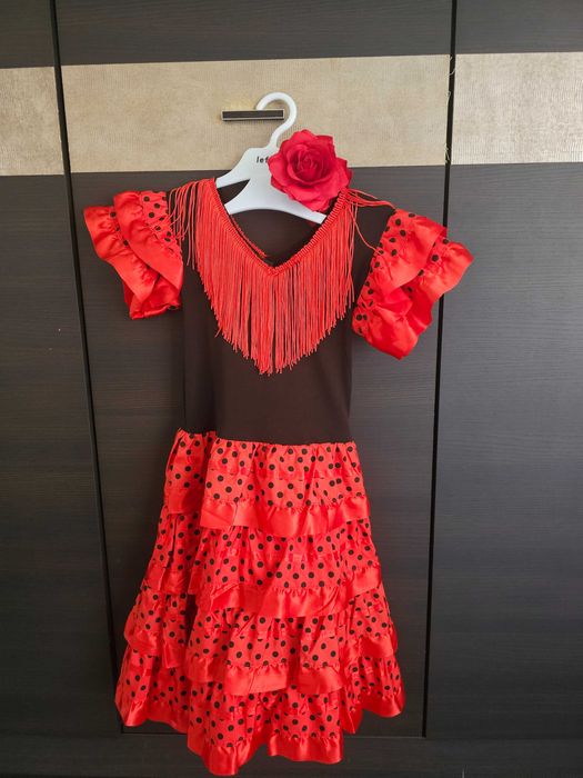 Rochie Flamenco fetițe pentru Halloween