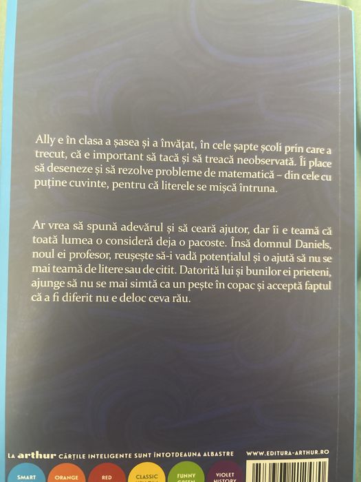 Cartea "Ca peștele în copac"