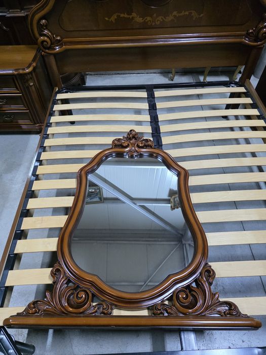 Set de dormitor  lemn masiv fara dulap