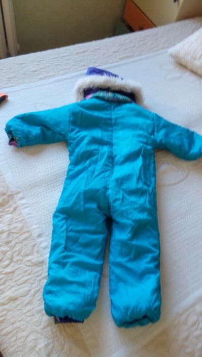 Детски Гащиризон, зимна грейка - космонавт за ски