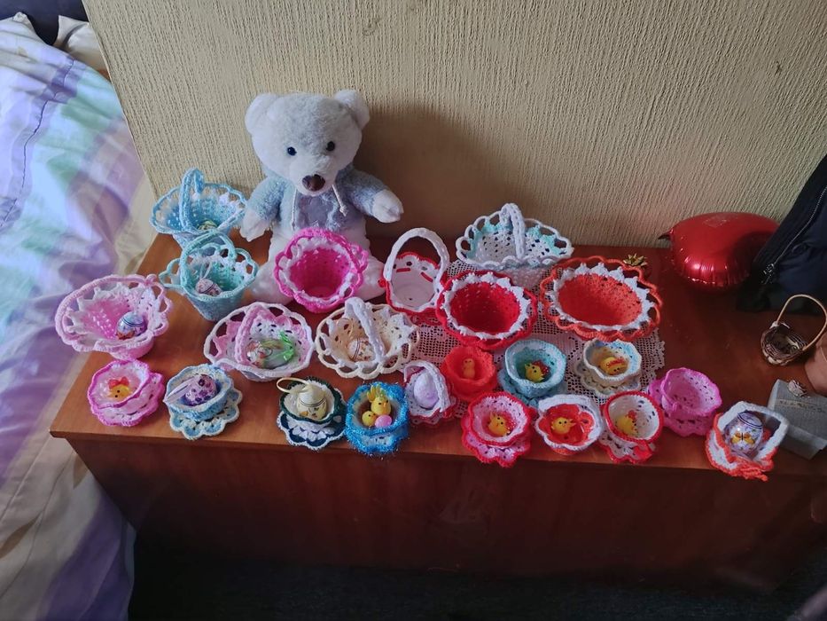 Коледни плетива ръчно изработени