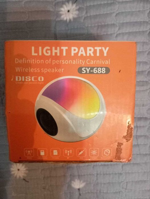 Беспроводная колонка Light Party SY-688.