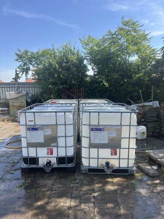 1тон Резервоар/Бидони/цистерни 1000 литра като нови съд за гориво