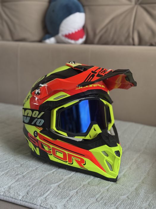 Мото шлем scorpion vx-16 air