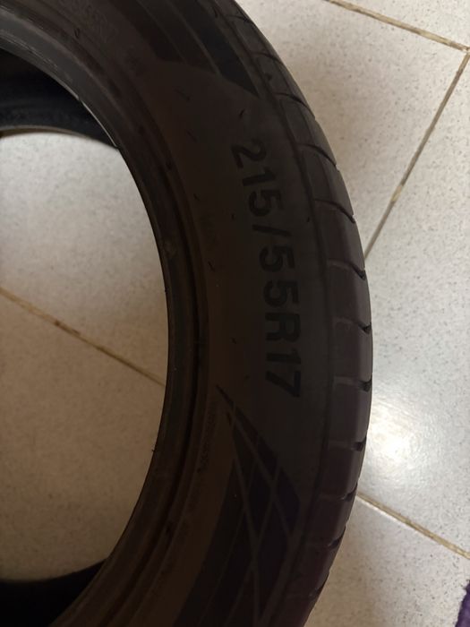 Продам летние шины 215/55/R17