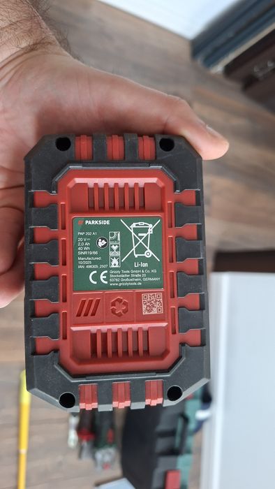 Flex Parkside 20V PWSA 20-Li G4 + acumulator 2Ah + încărcător