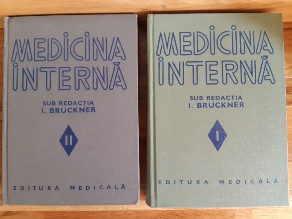 Cărți de medicină internăBruckner, ORL, medicina muncii și altele