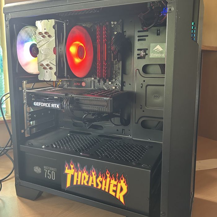 ПЪЛЕН СЕТЪП RYZEN 5 5600G, RTX 3060 12GB, 16GB RAM, 256GB SSD