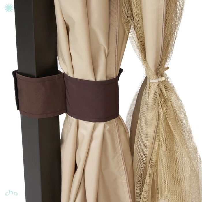 Луксозна градинска шатра Toscana 3.36×3.36м с мрежа против насекоми,UV