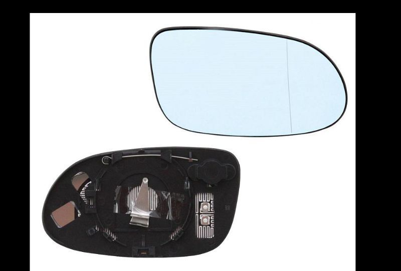 Geam oglinda Mercedes Clasa A 09.1997-08.2004, Clasa Clk 06.1997-02.2003, Clasa Slk 09.1996-10.2004, Clasa Sl 03.1998-10.2002 Dreapta, Albastra, Cu incalzire, Asferica, BestAutoVest 5005555E