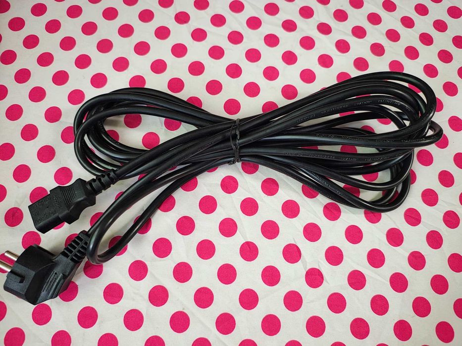 Cablu alimentare PC, monitor, imprimanta 5 metri.