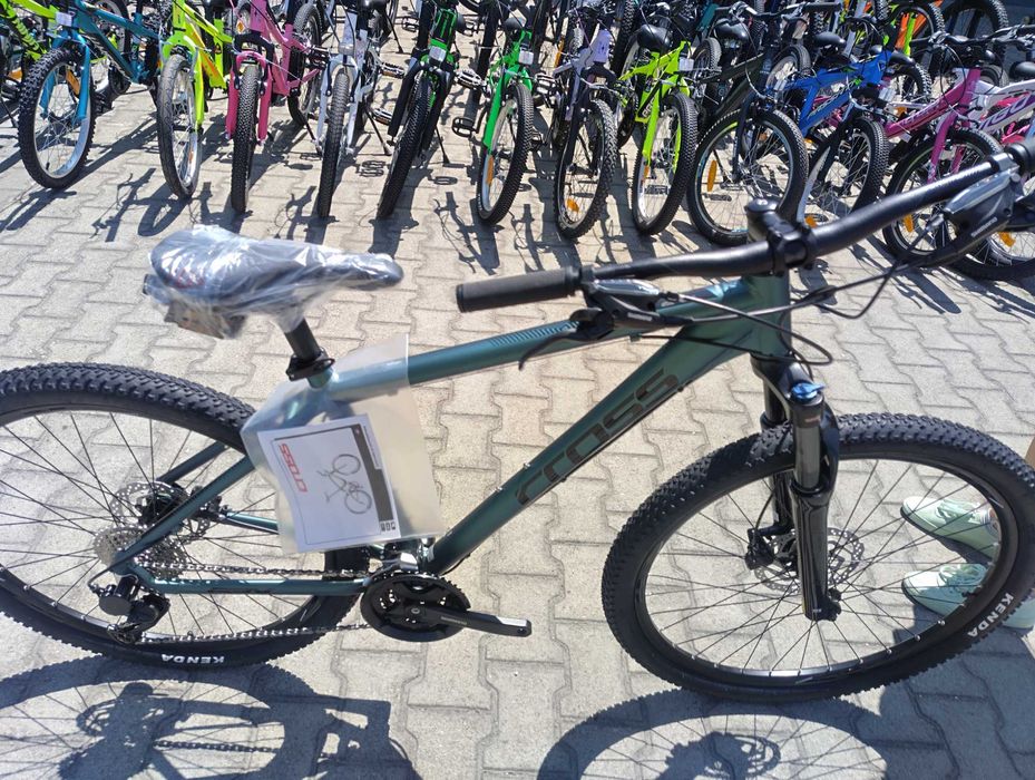CROSS Велосипед 27.5" GRX 9 зелен