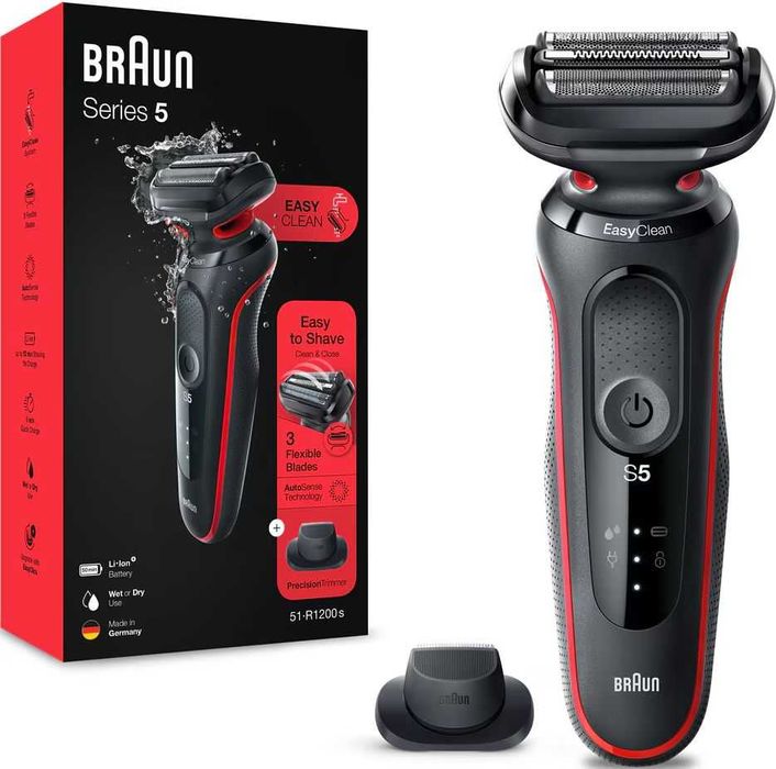 Aparat de ras electric Braun Series 5 51-R1200s Wet&Dry