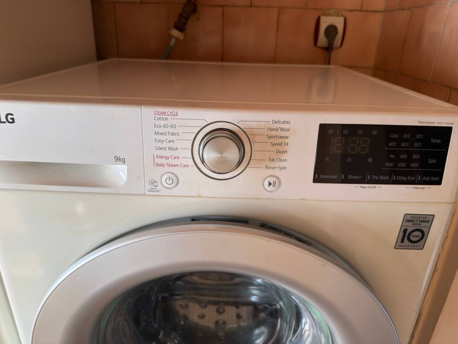 Пералня LG AI Direct Drive / Steam 9kg