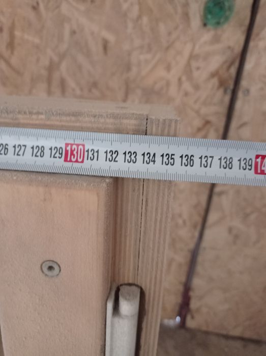 Деревянные окна.