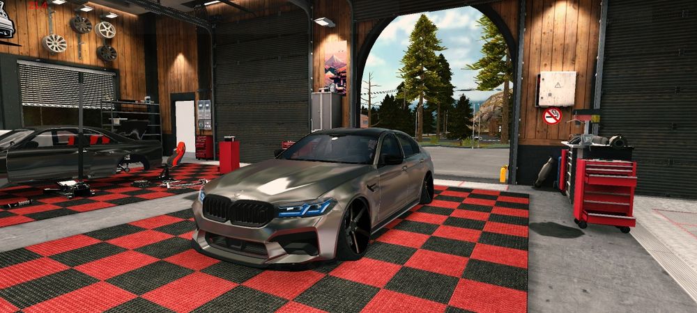 Кар паркинг машины винил хром