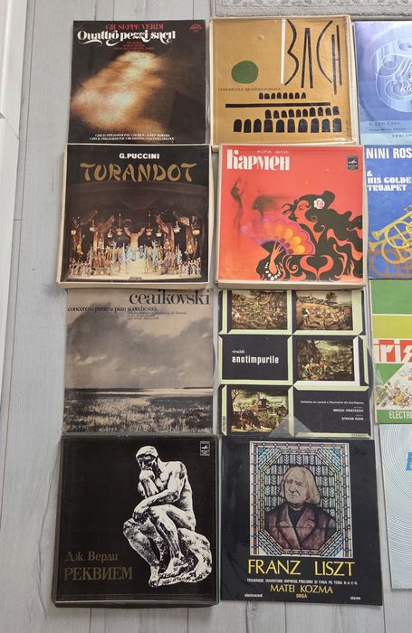 Colecție veche discuri vinil