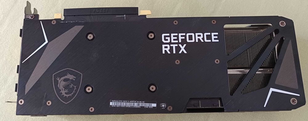 Placa Video Gaming MSI Ventus Nvidia RTX 3070Ti ca noua