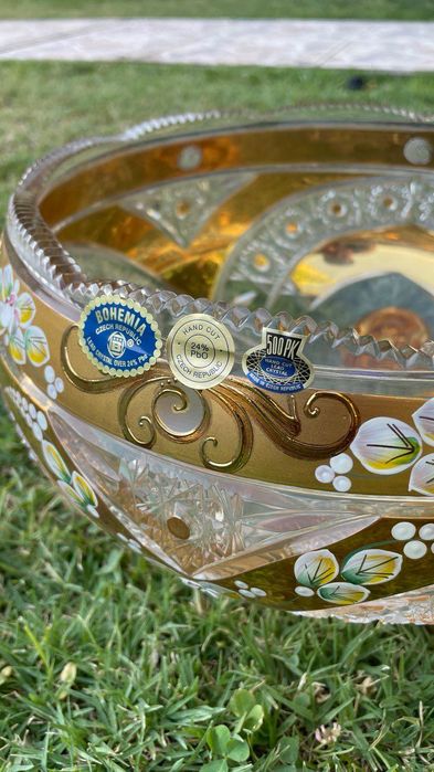 Чехия Богемия хрусталь. Оригинал!