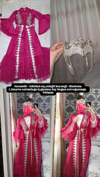 Ansambl + diadema+fata