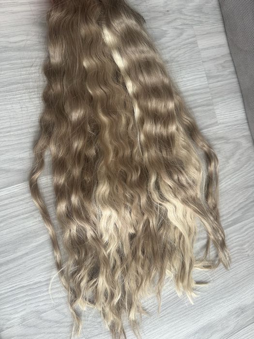 200гр  славянска коса на щипки