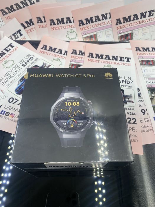 Amanet Next Generation/ Ceas Huawei Watch GT5 Pro Sigilat