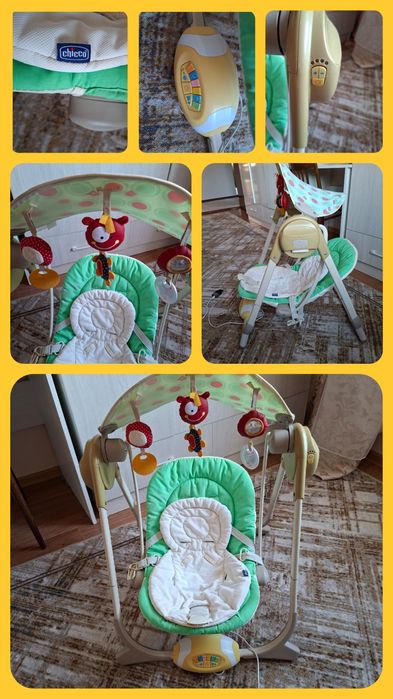 Шезлонг-качеля от бренда CHICCO