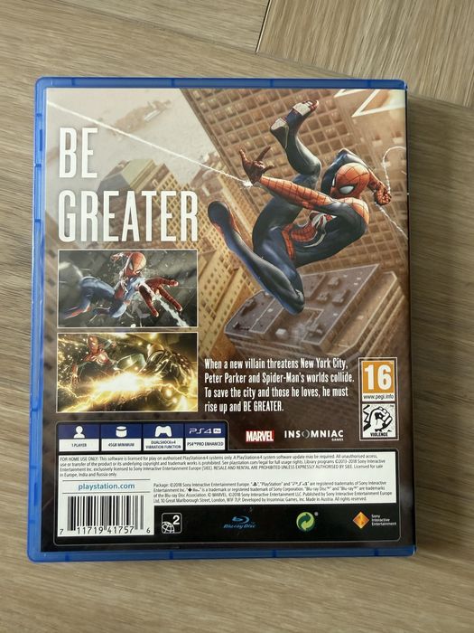 Игра за PlayStation 4 - Marvel Spider- Man