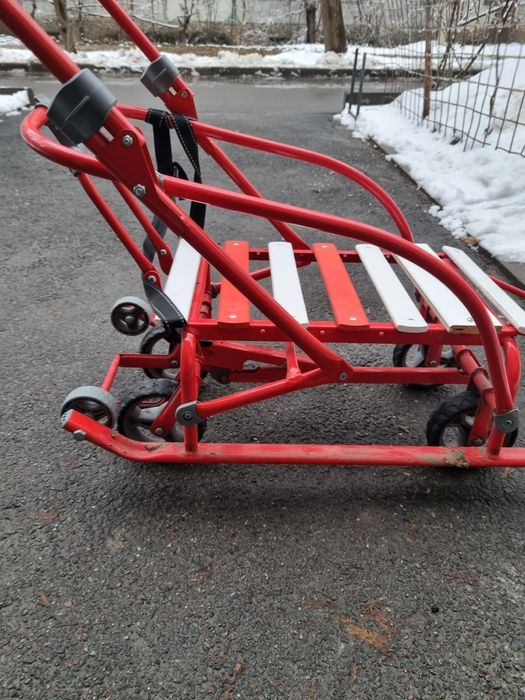 Санки на колёсах