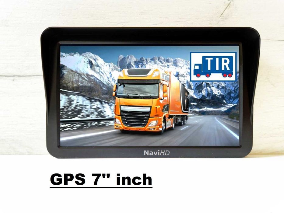 Navigatie - GPS 7" inch, pt.Truck,TIR,Camion,Auto.Model NOU Actualizat