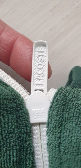 Lacoste Full Zip Mens Size 6 - XL ОРИГИНАЛ! Мъжко Горнище с цял цип!