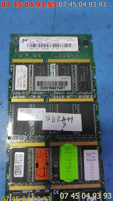 module ram laptop DDR 1 si module SDRAM netestate
