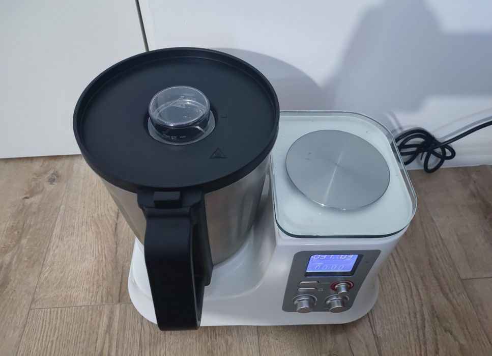 Robot de bucatarie Quigg cantar reglaj rotatie, temperatura si timp